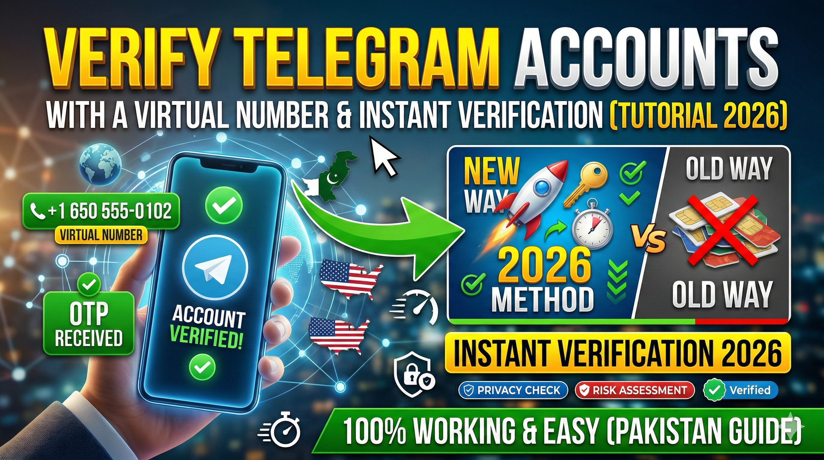 How to Verify Telegram Accounts with a Virtual Number